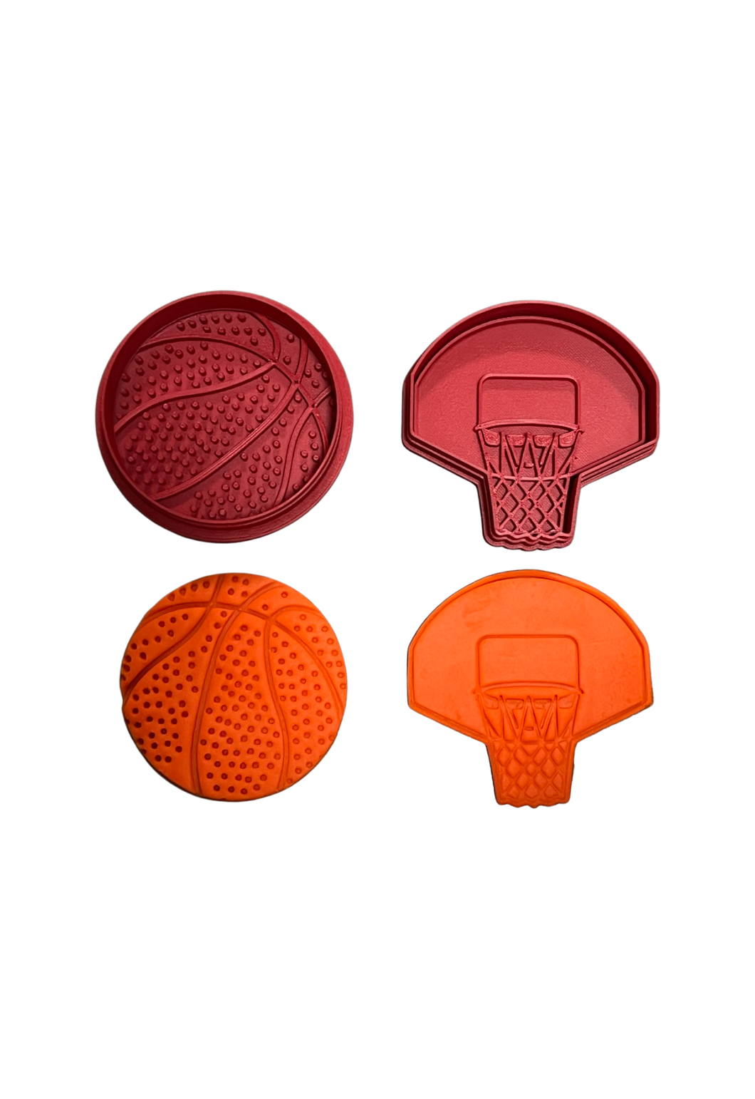 Basketball Cookie Cutter Back Boards Ring Hoop