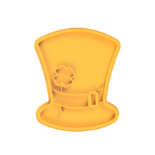Load image into Gallery viewer, st patrick&#39;s day cookie cutter clover hat leprechaun fondant embosser
