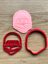 Load image into Gallery viewer, Ninjago Cookie Cutter Stamp Mask
