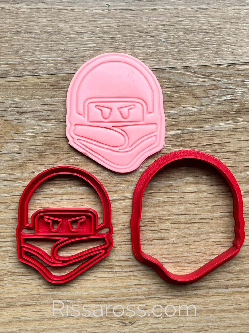 Ninjago Cookie Cutter Stamp Mask