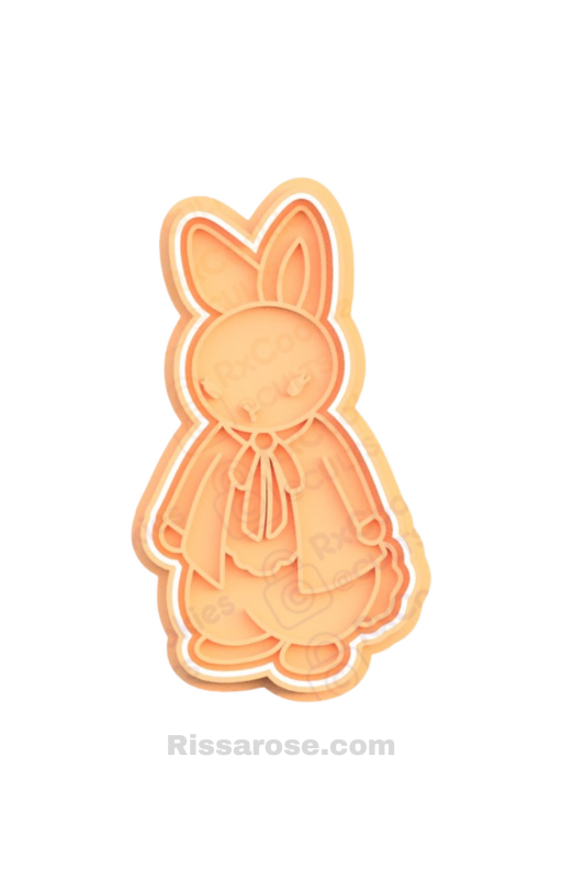 Bunny Cookie Cutter Stamp Peter Rabbit