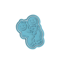 Load image into Gallery viewer, Naughty Ginger Bread Cookie Cutter Stamp
