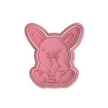 Load image into Gallery viewer, easter rabbit cookie cutter egg hunt chicken egg australia easter cookie cutter rabbit with chocolate
