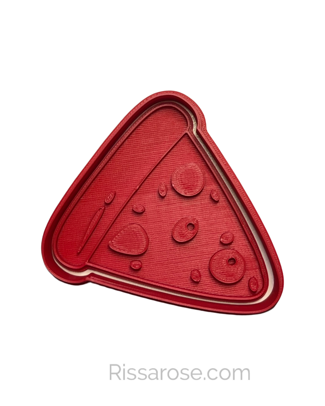 Pizza Cookie Cutter Stamp Salami Topping