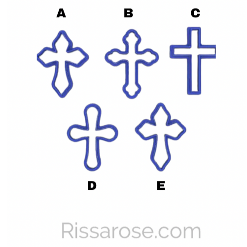 Celtic Cross Cookie Cutter Stamp