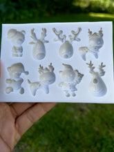 Load and play video in Gallery viewer, Rudolph reindeer Silicone Mould Christmas Santa Christmas Bear
