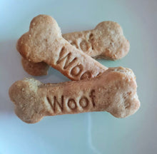 Load image into Gallery viewer, dog bone custom made cookie cutter stamp set with your dog name

