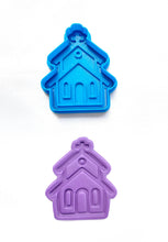 Load image into Gallery viewer, easter cookie cutter - rabbit ears,  eggs,  carrot,  church and cross church
