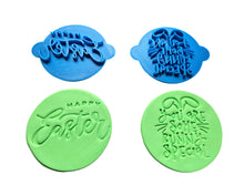 Load image into Gallery viewer, funny happy easter stamp cookie fondant clay tools - you are some bunny special
