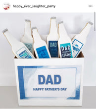Load image into Gallery viewer, Beer fondant cutter set father&#39;s day best dad ever
