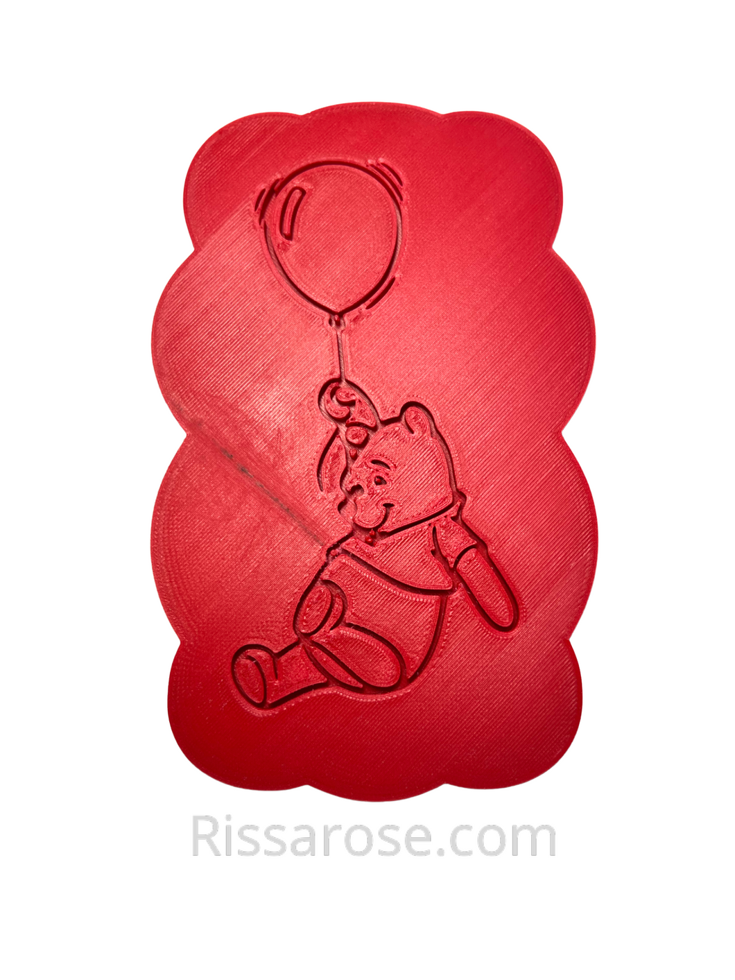 secondary debosser - winnie with balloon