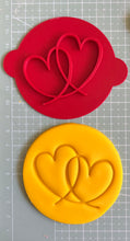 Load image into Gallery viewer, Donut Valentine Cookie Cutter Stamp I donut know what to do heart donut
