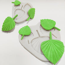 Load image into Gallery viewer, palm spear leaf silicon mould cupcake cookie cake decoration tools both

