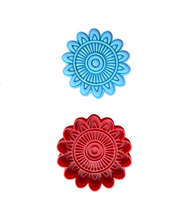 Load image into Gallery viewer, Mandala Cookie cutter stamp Flower Lace Pattern Indian Bohemian Henna Mehndi Diwali Chakra
