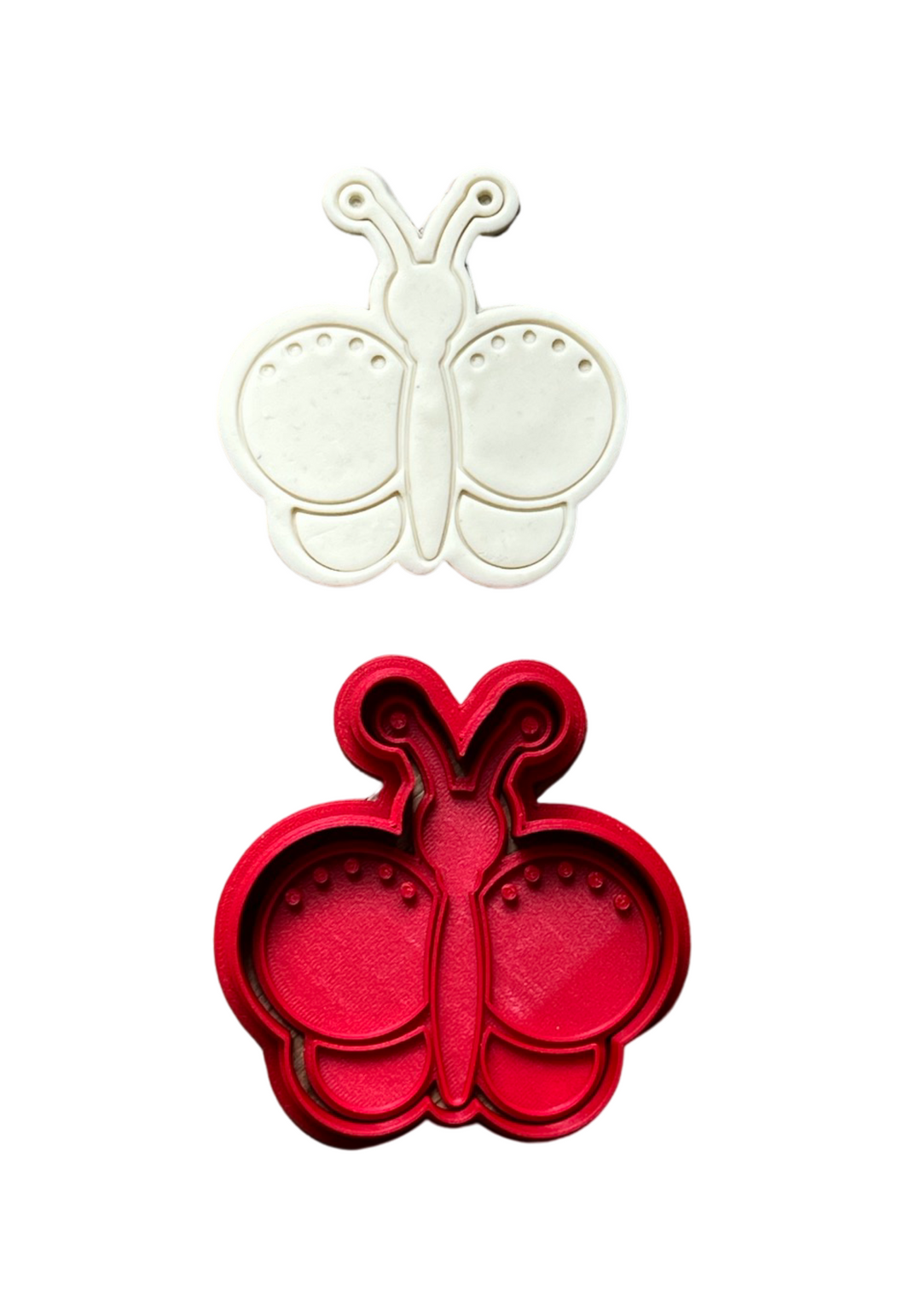 Butterfly cookie cutter stamp