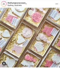 Load image into Gallery viewer, baby boy baby girl clothes cookie cutters and stamps set
