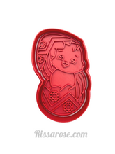Load image into Gallery viewer, easter theme cookie cutter stamp - rabbit basket hatching baby chicken pyo cookie baby chicken hatching

