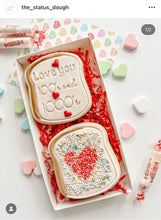 Load image into Gallery viewer, Love you hundreds thousand Cookie Cutter Stamp Love you 100&#39;s 1000&#39;s Valentine&#39;s Day
