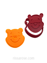 Load image into Gallery viewer, winnie the pooh face cookie cutter stamp piglet eeyore tigger fondant embosser winnie
