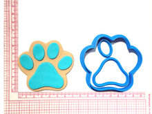 Load image into Gallery viewer, dog lion animal paw cookie cutter set fondant cutter set
