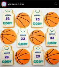 Load image into Gallery viewer, sport top cookie cutter basketball jersey clothes personalised name
