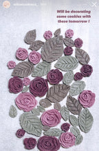 Load image into Gallery viewer, 7 assorted roses silicone cake fondant sugarcraft soap floral theme
