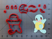 Load image into Gallery viewer, pokemon style fondant cutter set pikachu pokeball game trainer monster
