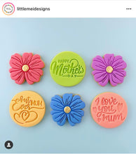 Load image into Gallery viewer, 8 designs - mother&#39;s day cookie stamps
