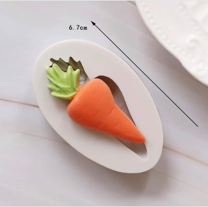 carrots silicone mould easter cupcake cake mould single carrot