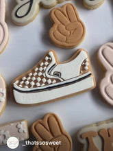 Load image into Gallery viewer, Checkers shoes Cookie Cutter Stamp Van&#39;s style classic Sneakers
