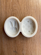 Load image into Gallery viewer, easter egg silicone mould rabbit flower bunny bunny flower
