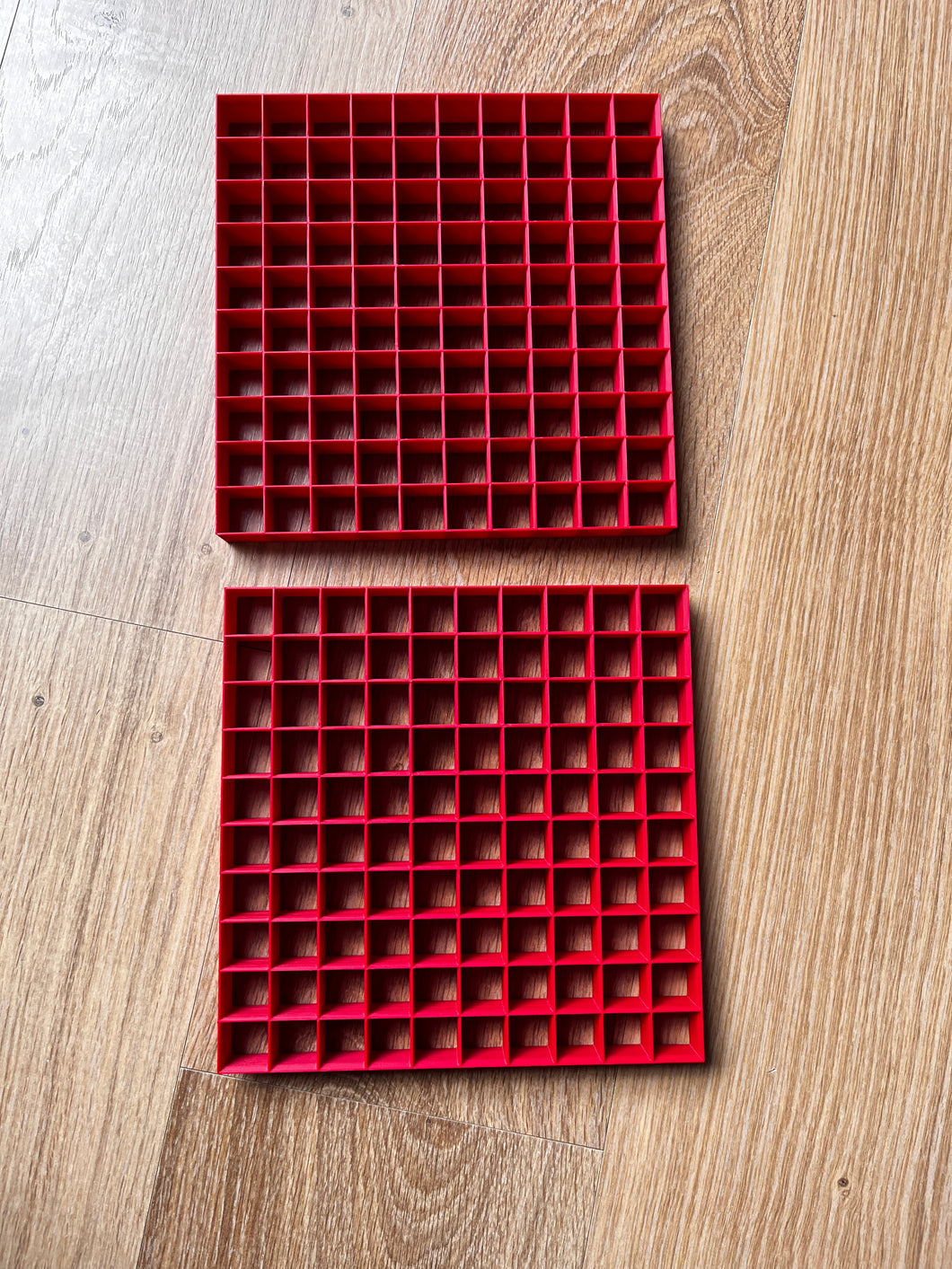 100 Grid Cutter Multi Square Sharp Edge Cookie Fondant Cutter Set Minecraft cakes
