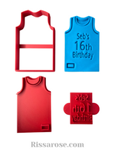 Load image into Gallery viewer, sport top cookie cutter basketball jersey clothes personalised name jersey with custom name
