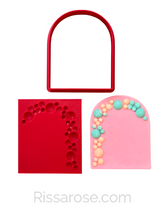Load image into Gallery viewer, Balloon Garland cookie debosser personalized space Arch Cutter
