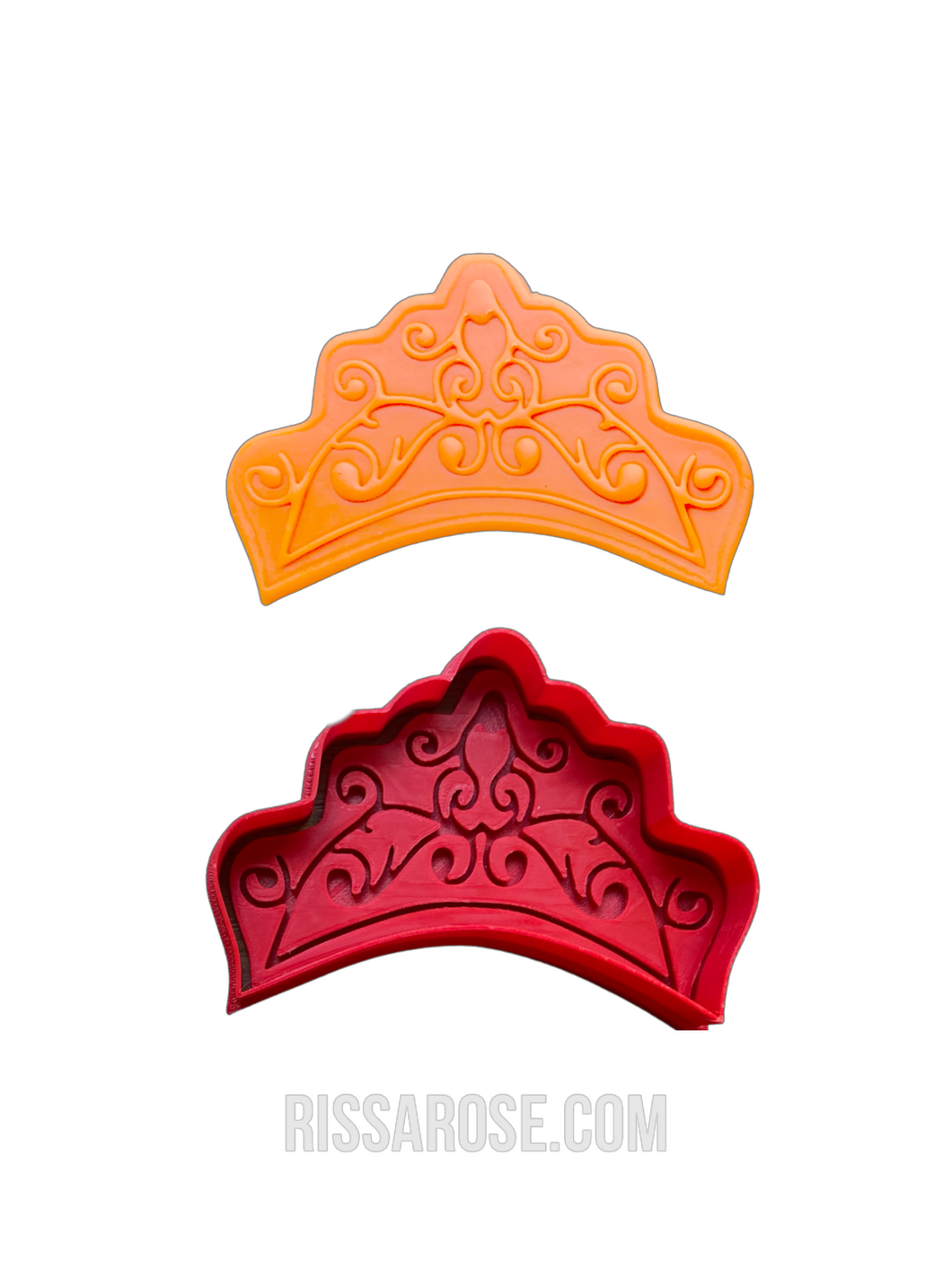 cinderella theme cookie cutter debosser tiara crown shoe pumpkin carriage raised pattern tiara