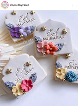 Load image into Gallery viewer, mosque shape cookie fondant embosser eid mubarak eid al-fitr ramadan stamp
