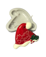 Load image into Gallery viewer, Christmas hat Silicone Mould Merry Xmas
