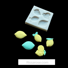 Load image into Gallery viewer, Lemon Silicone Mould Cake Fondant Sugarcraft Soap Garden Theme
