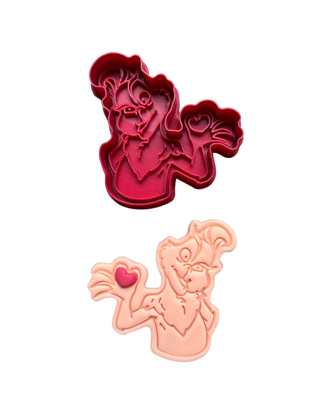 The Grinch Cookie Cutter Stamp Heart Sign Christmas Hat Grinch The Grinch Sign Elf Grinch Dog
